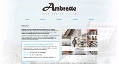 Desktop Screenshot of ambrette.co.nz